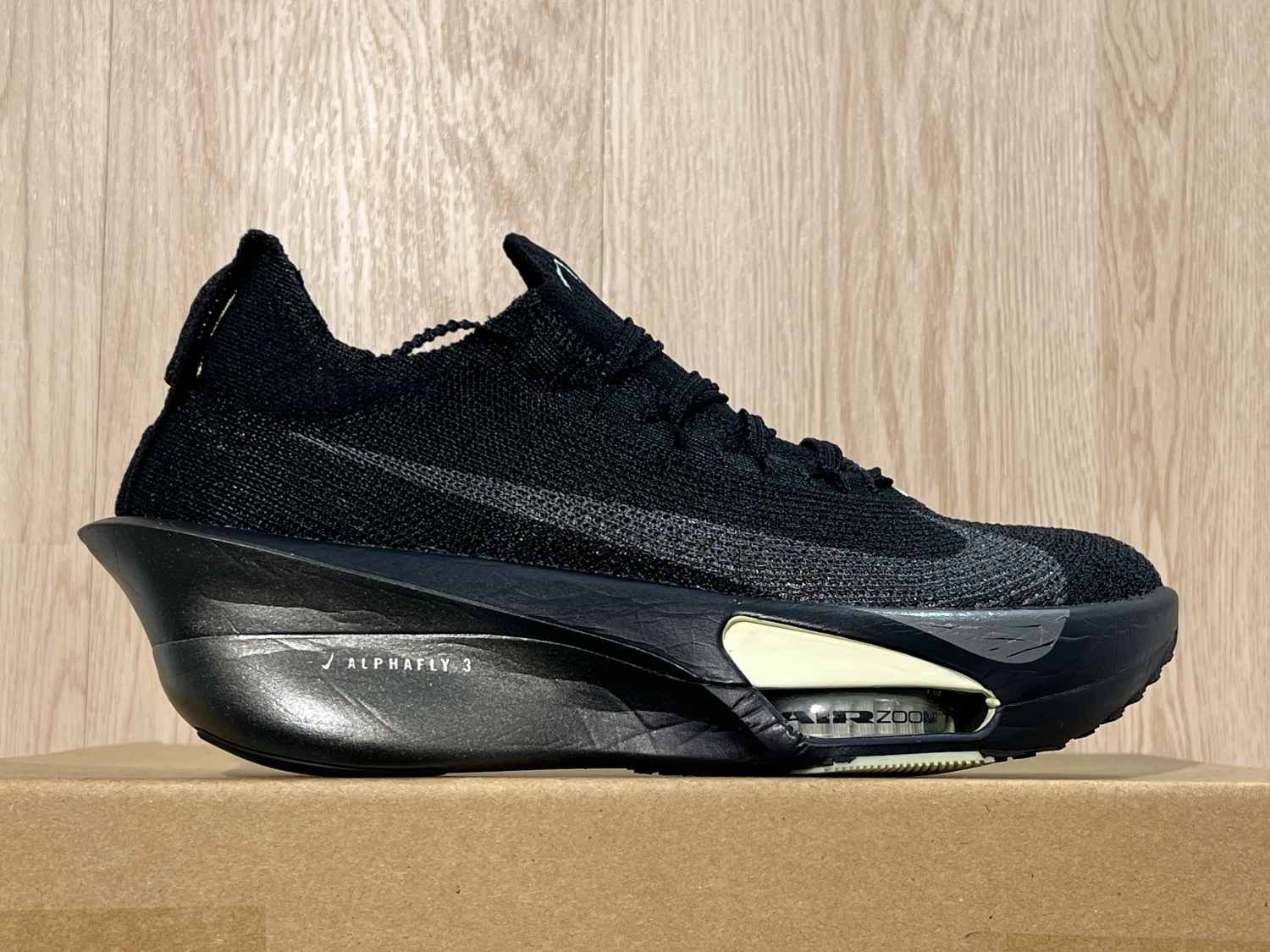 Nike Air Zoom Alphafly 3 Premium Sneakers – Triple Black Phantom