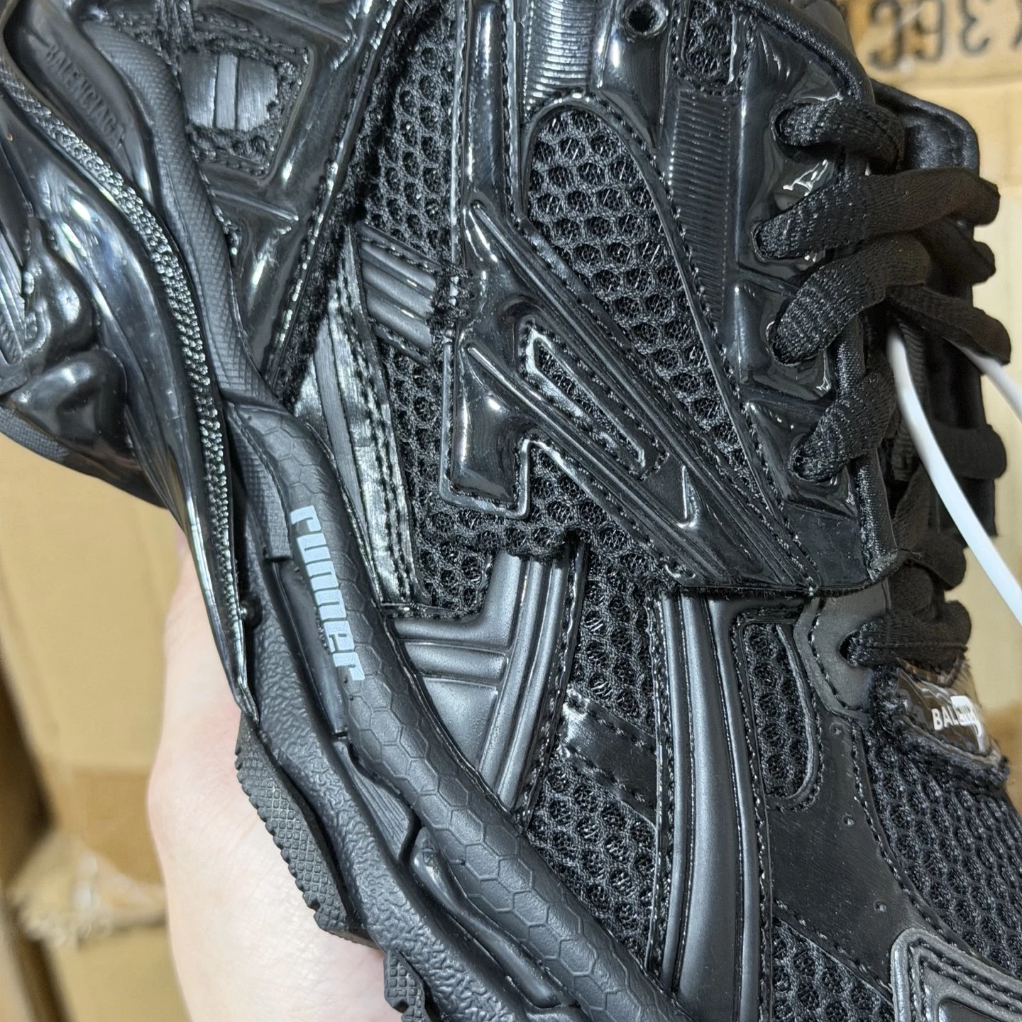 Balenciaga Track Sneaker – Triple Black Edition