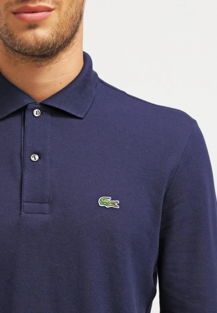 Lacoste Men’s Blue Long Sleeve Polo