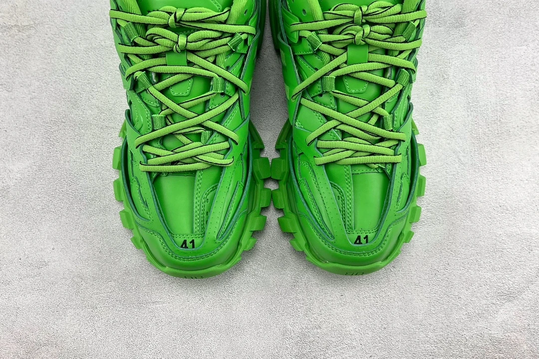 Balenciaga Track Sneaker – Neon Green Monochrome Edition