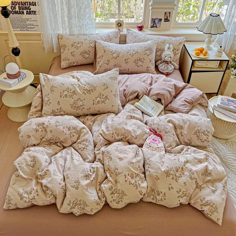 Luxury Egyptian Cotton Bedding Set - Soft, Breathable, King Size
