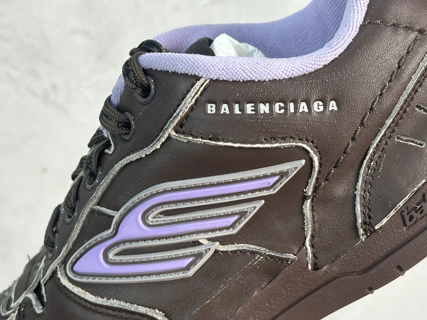 Balenciaga Circuit Brown Purple Luxury Designer Sneaker