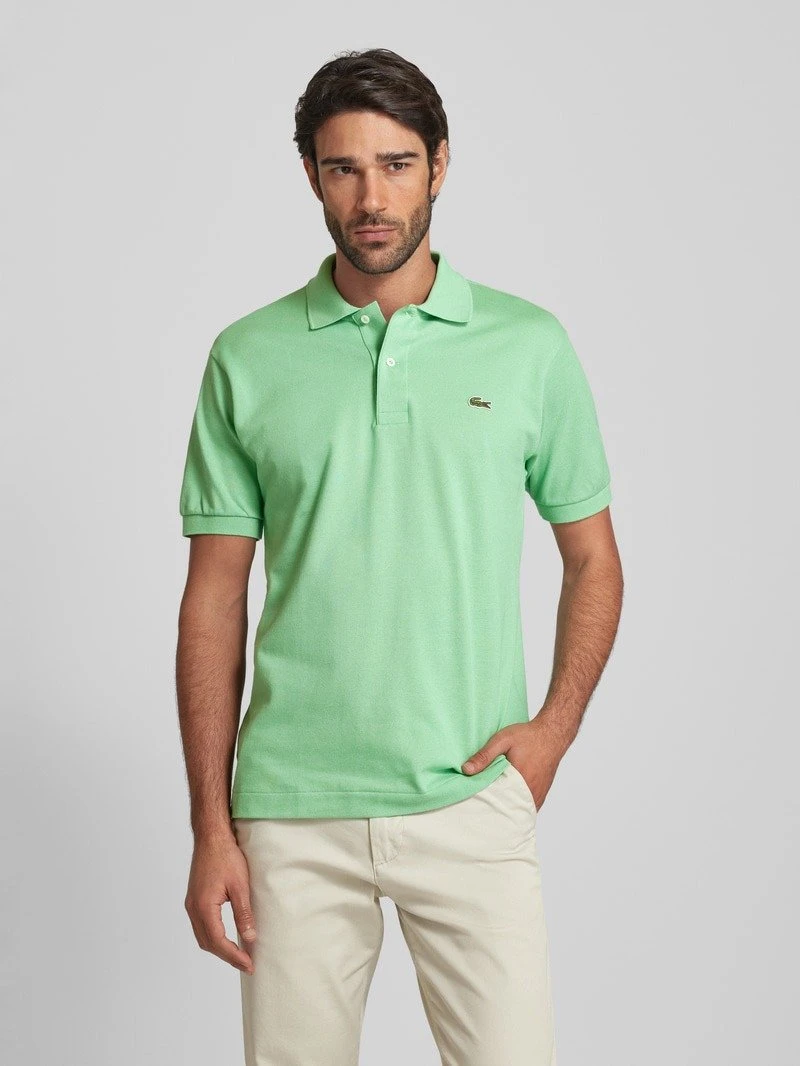 Lacoste Men's Classic Green Cotton Polo Shirt