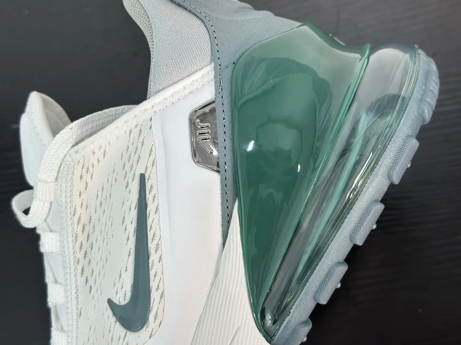 Nike Air Max 270 Sneakers – White & Dark Green