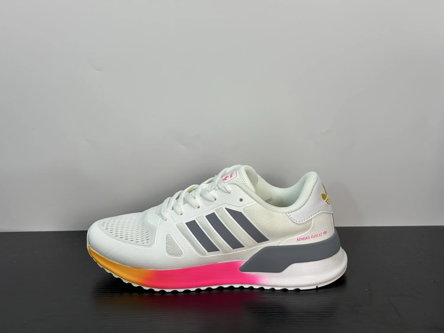 Adidas Duramo Running Shoes – Cloud White / Grey Three / Solar Pink & Orange