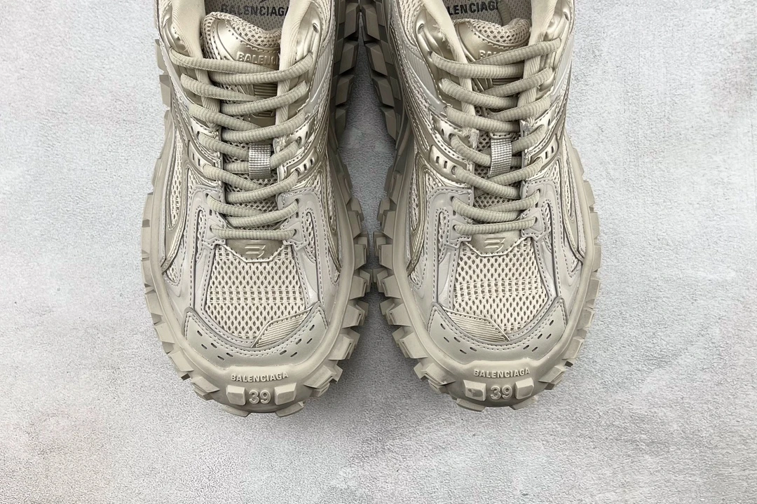 Balenciaga Track Sneaker – Beige / Off-White Edition