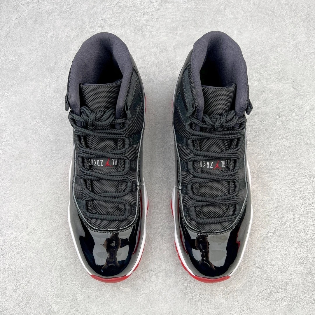 Air Jordan 11 Low "Black & Red" Premium Sneakers