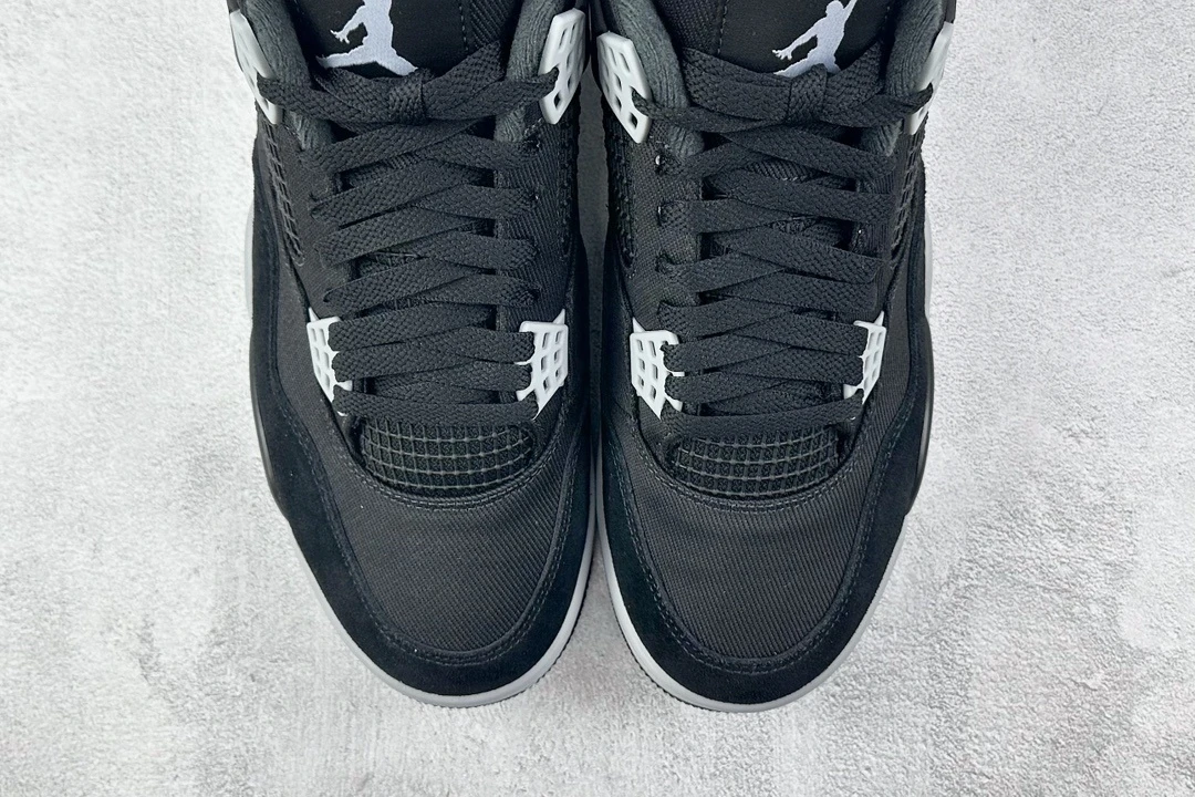 Jordan Sneakers – Triple Black & Grey
