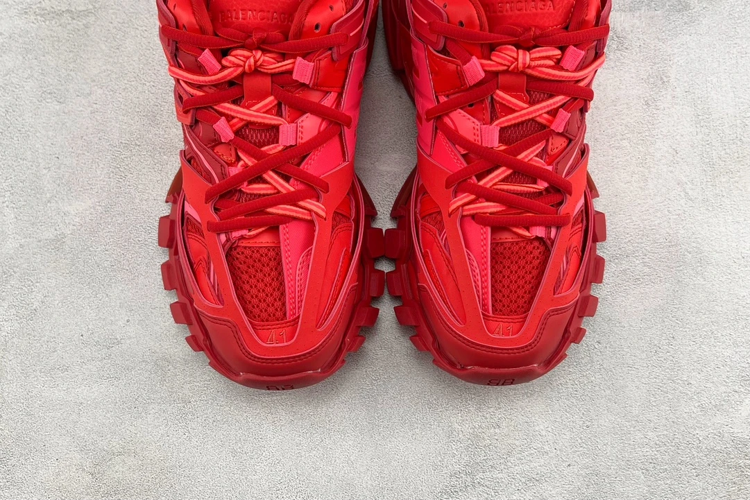 Balenciaga Runner Sneaker – Triple Red Edition