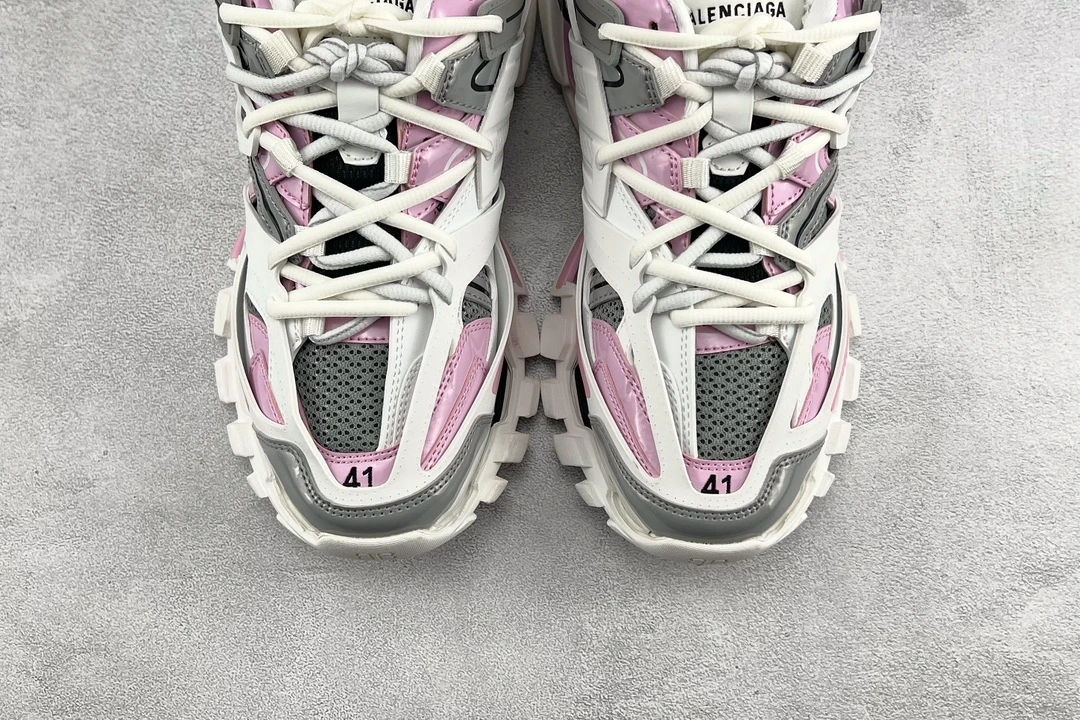 Balenciaga Track Sneaker – Pink & Grey Edition