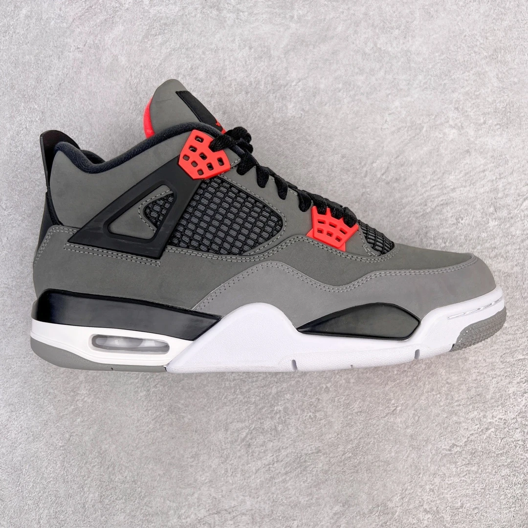 Air Jordan 4 Retro Sneakers – Dark Grey Infrared