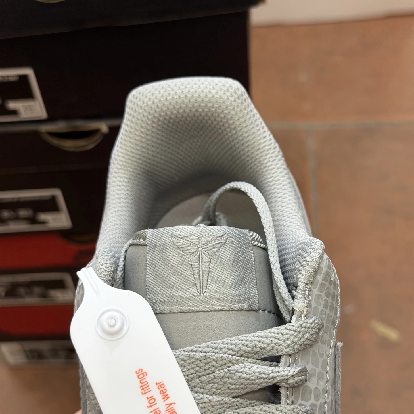 Nike Air Force 1 Low Mamba Edition Sneakers – Grey Snakeskin