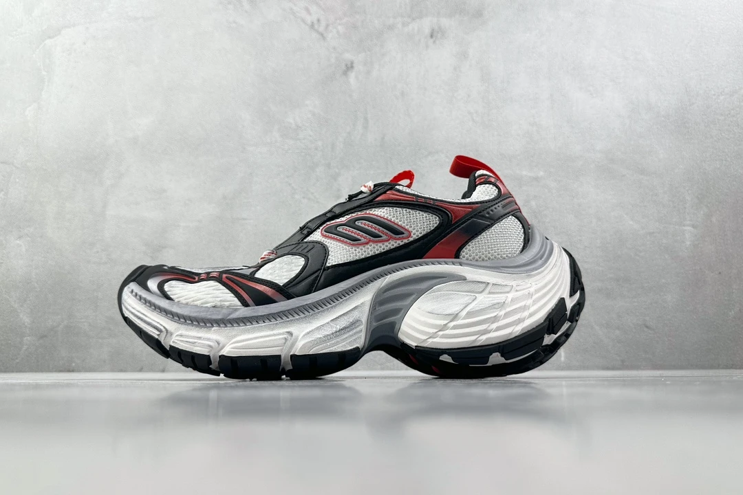 Balenciaga Track Sneakers “White / Black / Red”