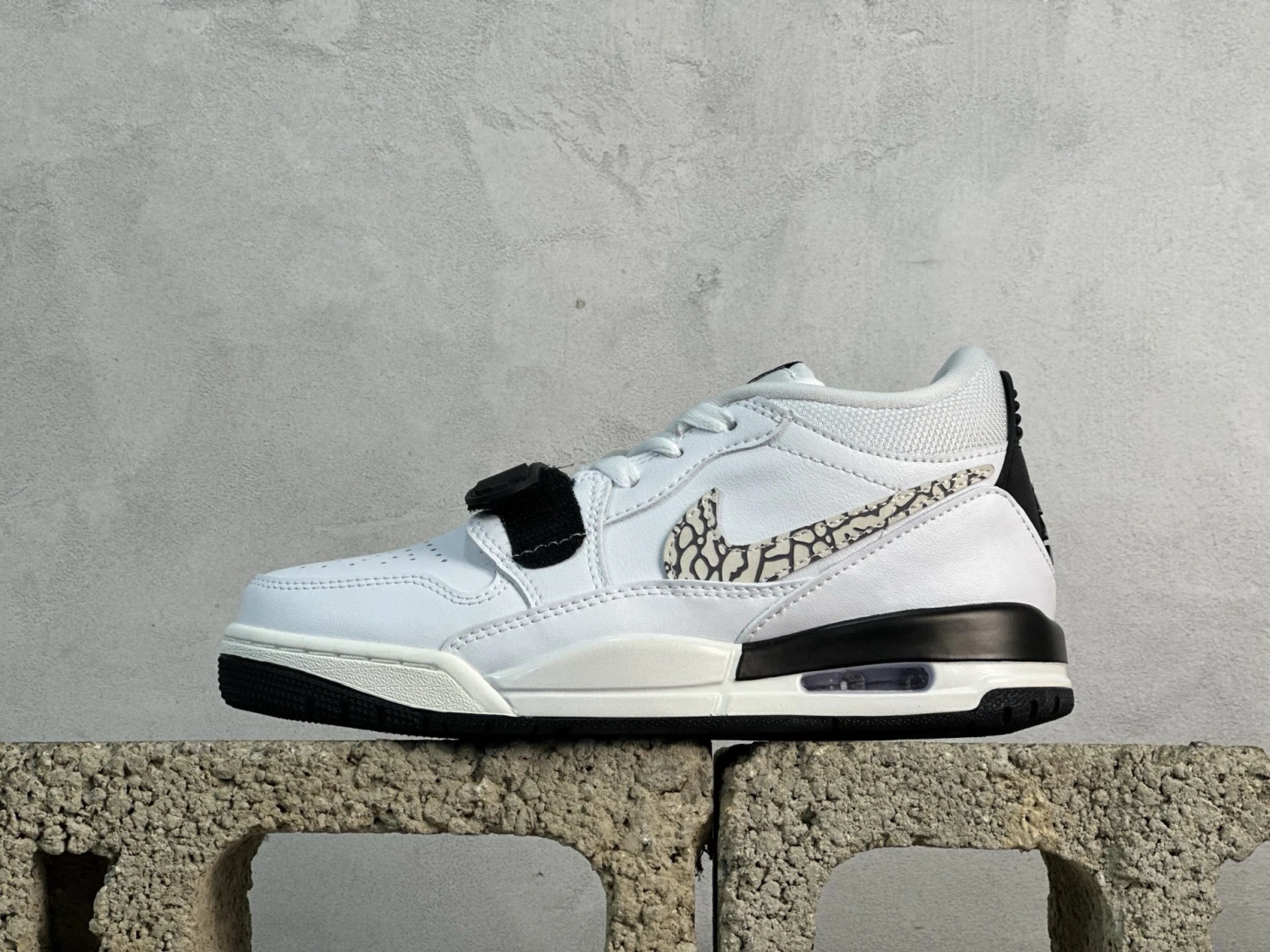 Air Jordan Legacy 312 Low "White & Black" Premium Sneakers