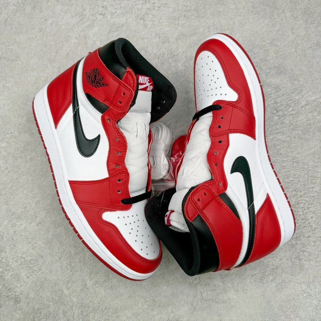 Nike Air Jordan 1 High "Chicago Red/White" Lifestyle Sneakers