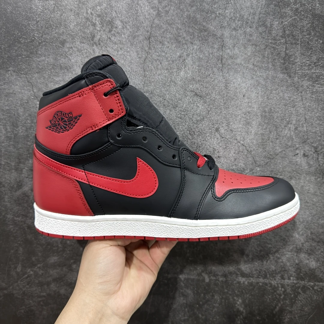 Air Jordan 1 High OG "Black, Red & White" – Men's Premium High-Top Sneakers