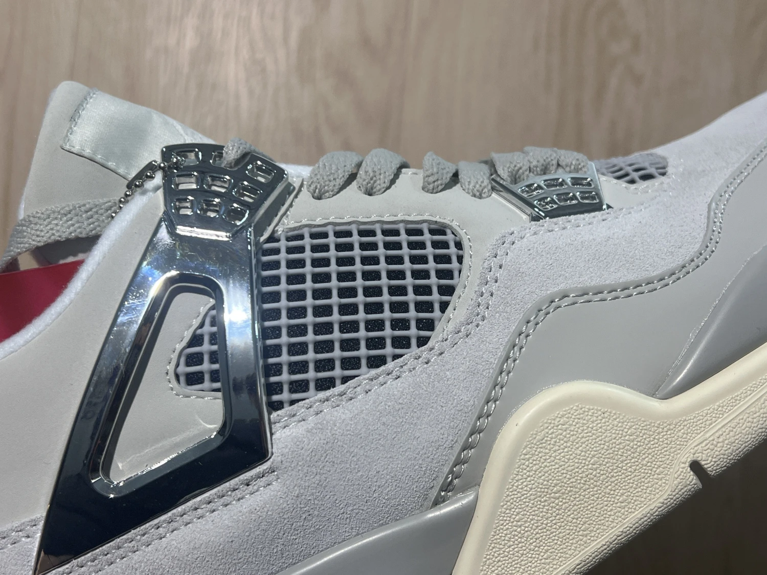 Air Jordan 4 Retro Frozen Grey Sneaker – Premium Suede Edition