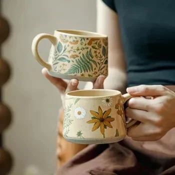 Vintage Ceramic Coffee Mug