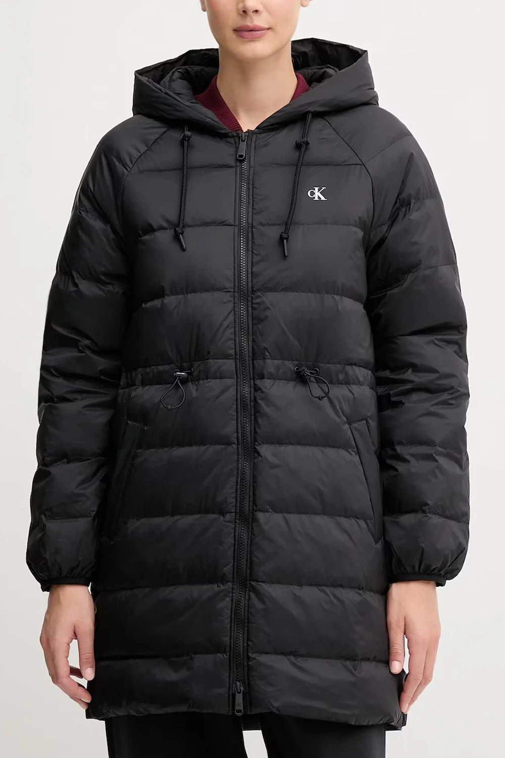 Calvin Klein Jeans Women’s Black Hooded Zip Jacket