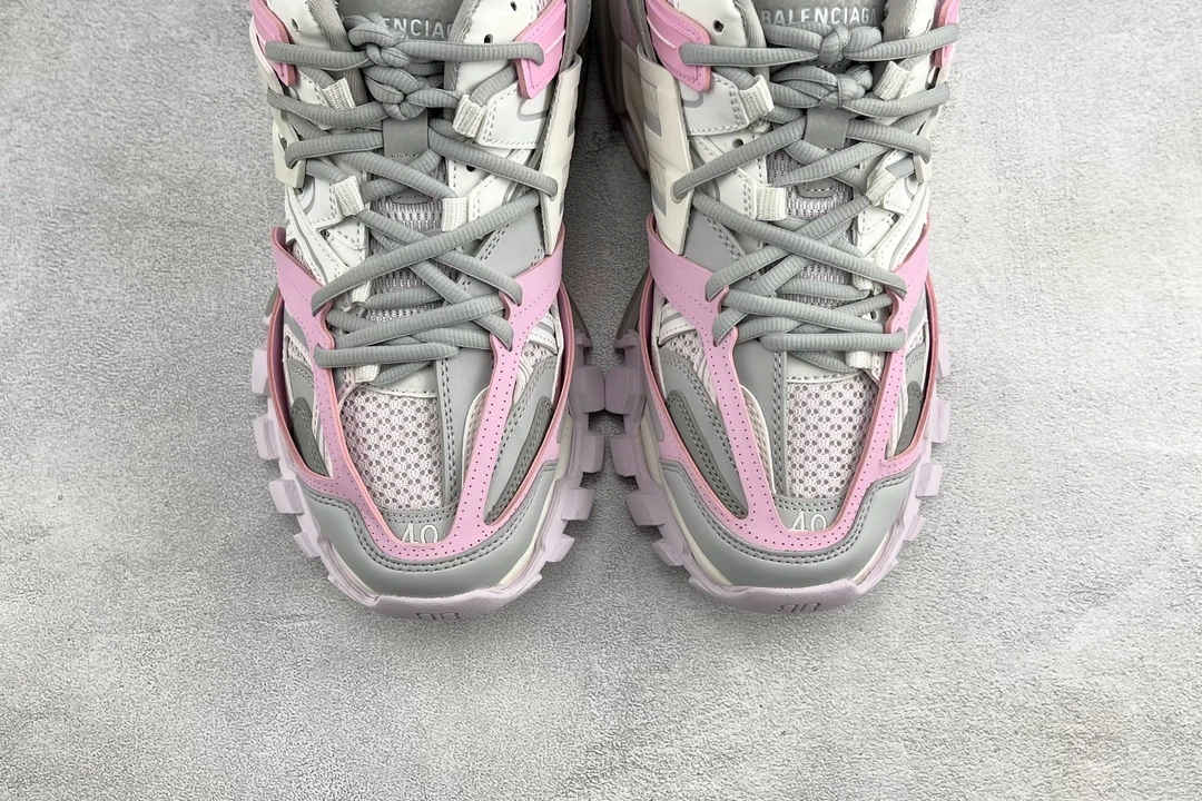 Balenciaga Runner Sneaker Grey Pink Luxury Designer Shoe