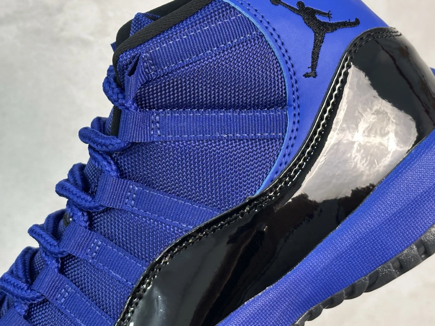 Air Jordan 11 Retro "Royal Blue & Black" Basketball Sneakers