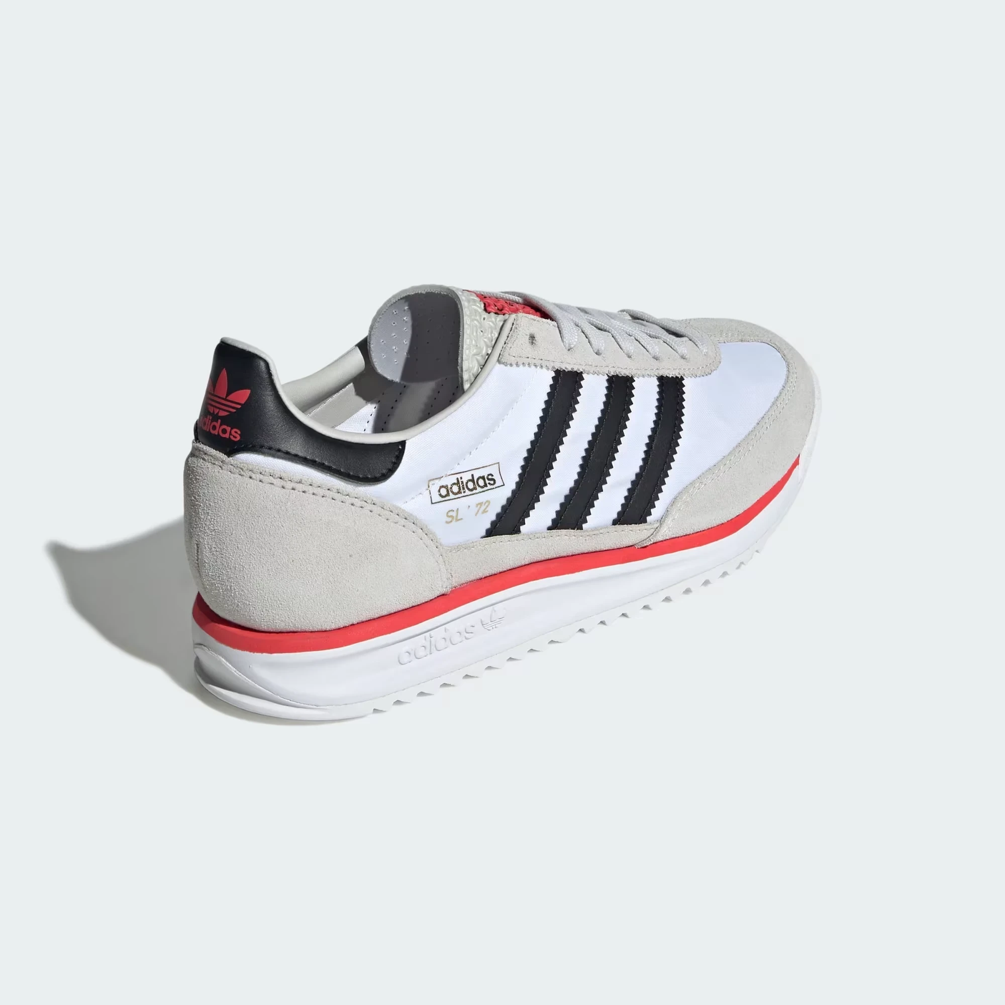 Adidas Men’s White Suede & Nylon Sneakers