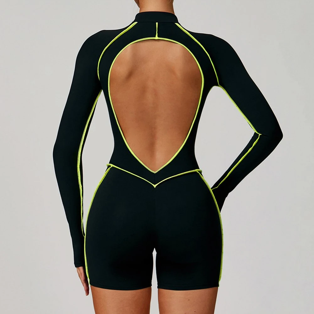 Women’s Long Sleeve Yoga Jumpsuit