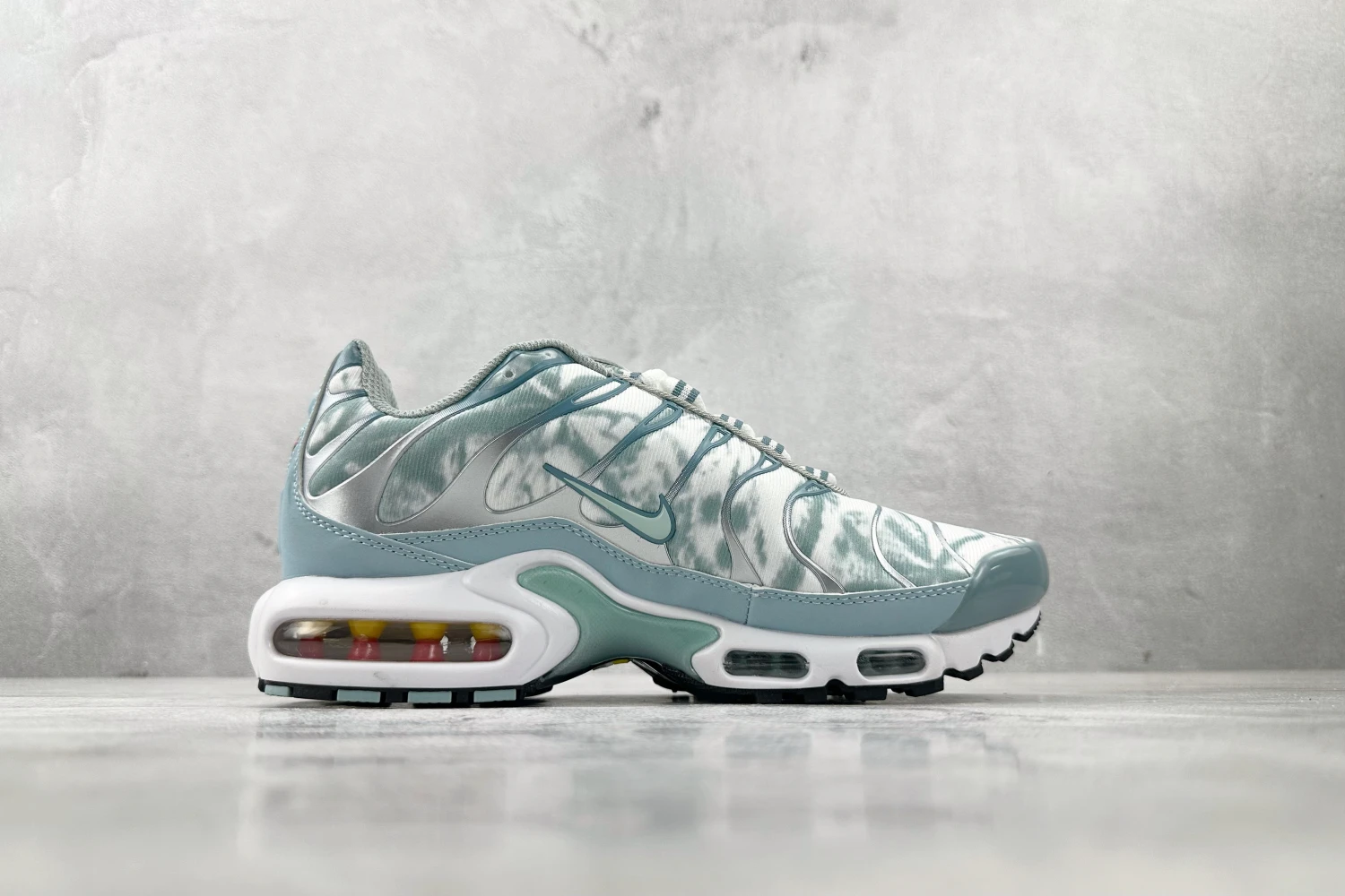 Nike Air Max Plus TN Ice Blue Marble Running Sneakers