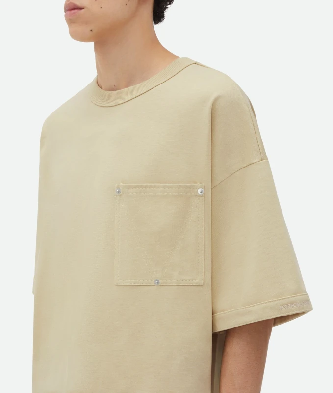Bottega Veneta Oversize Cotton Jersey T-shirt