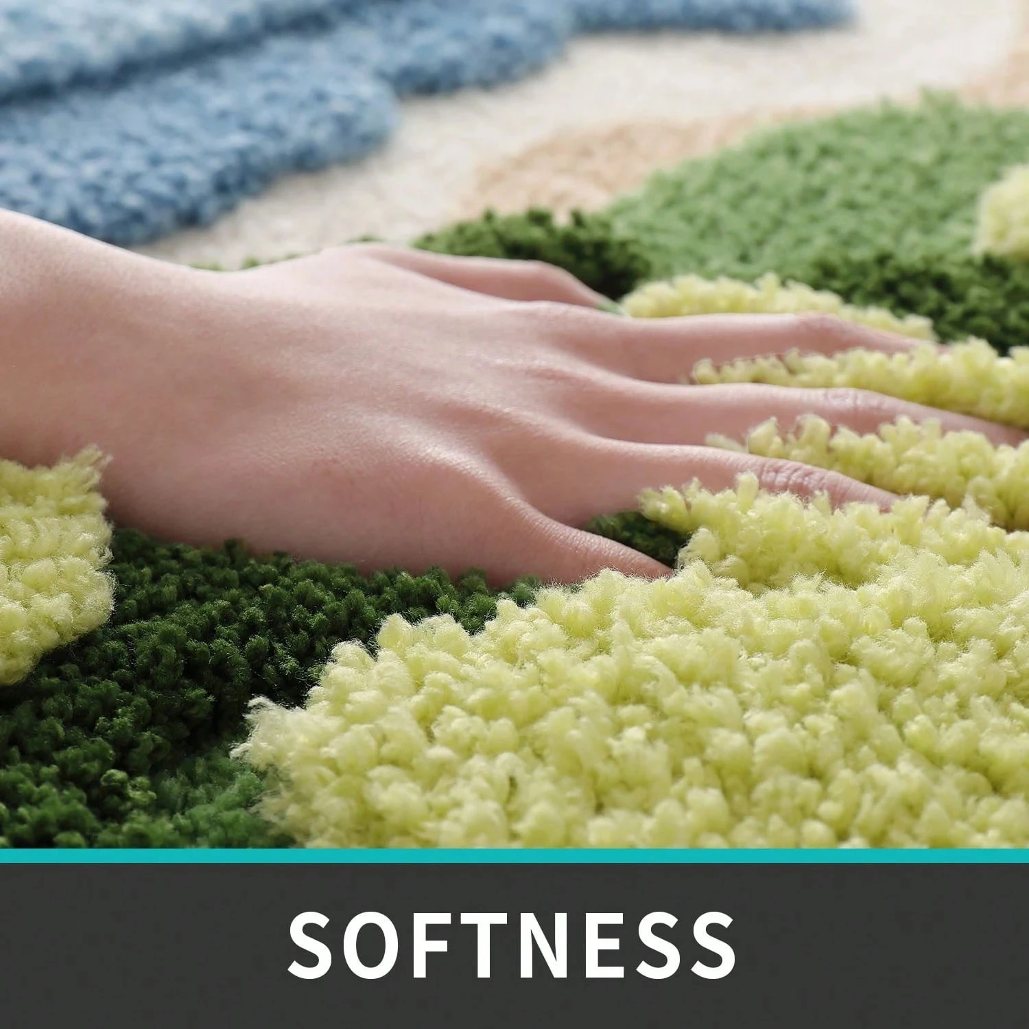 Luxury 3D Moss River Rug