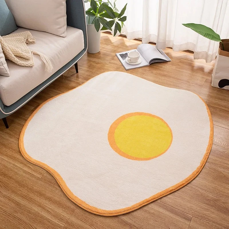 Irregular Poached Egg Rug