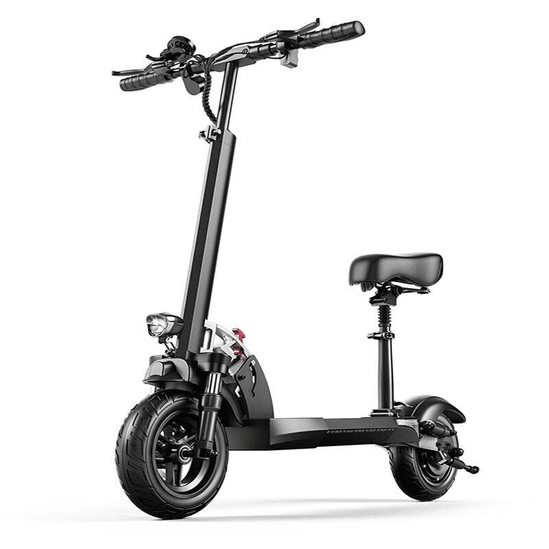 Portable Electric Scooter for Adults - 10 Inch Wheels, 48V Battery, 800W Motor