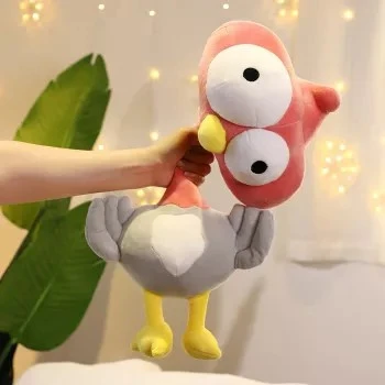 Big Eyes Bird Plush Toy
