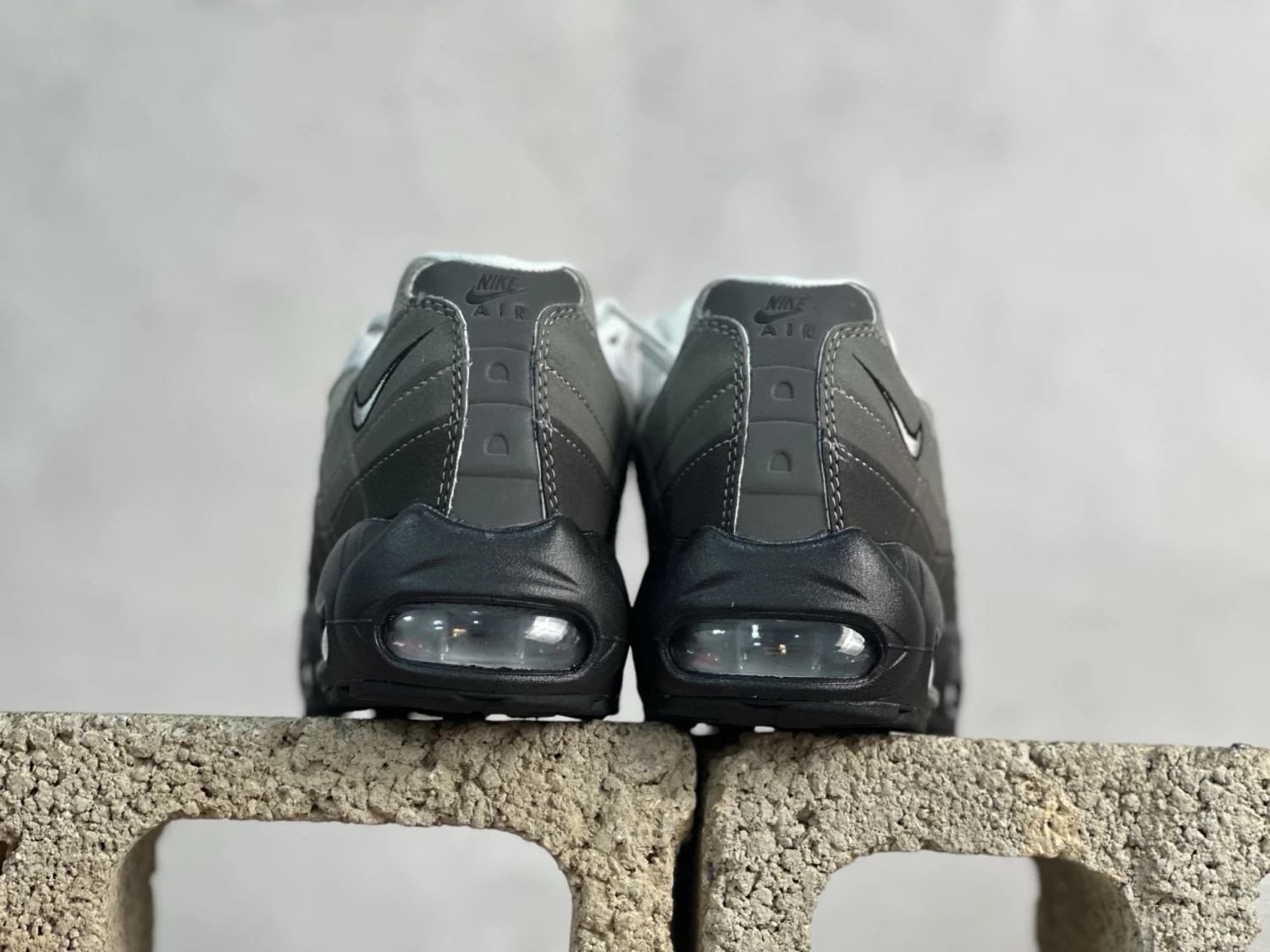 Nike Air Max 95 Sneakers – White, Black & Smoke Grey
