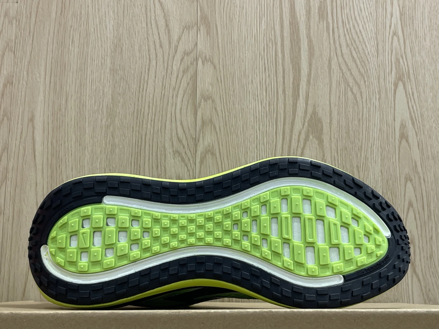 Nike ZoomX Running Sneakers – Volt Green & Black Racing Edition