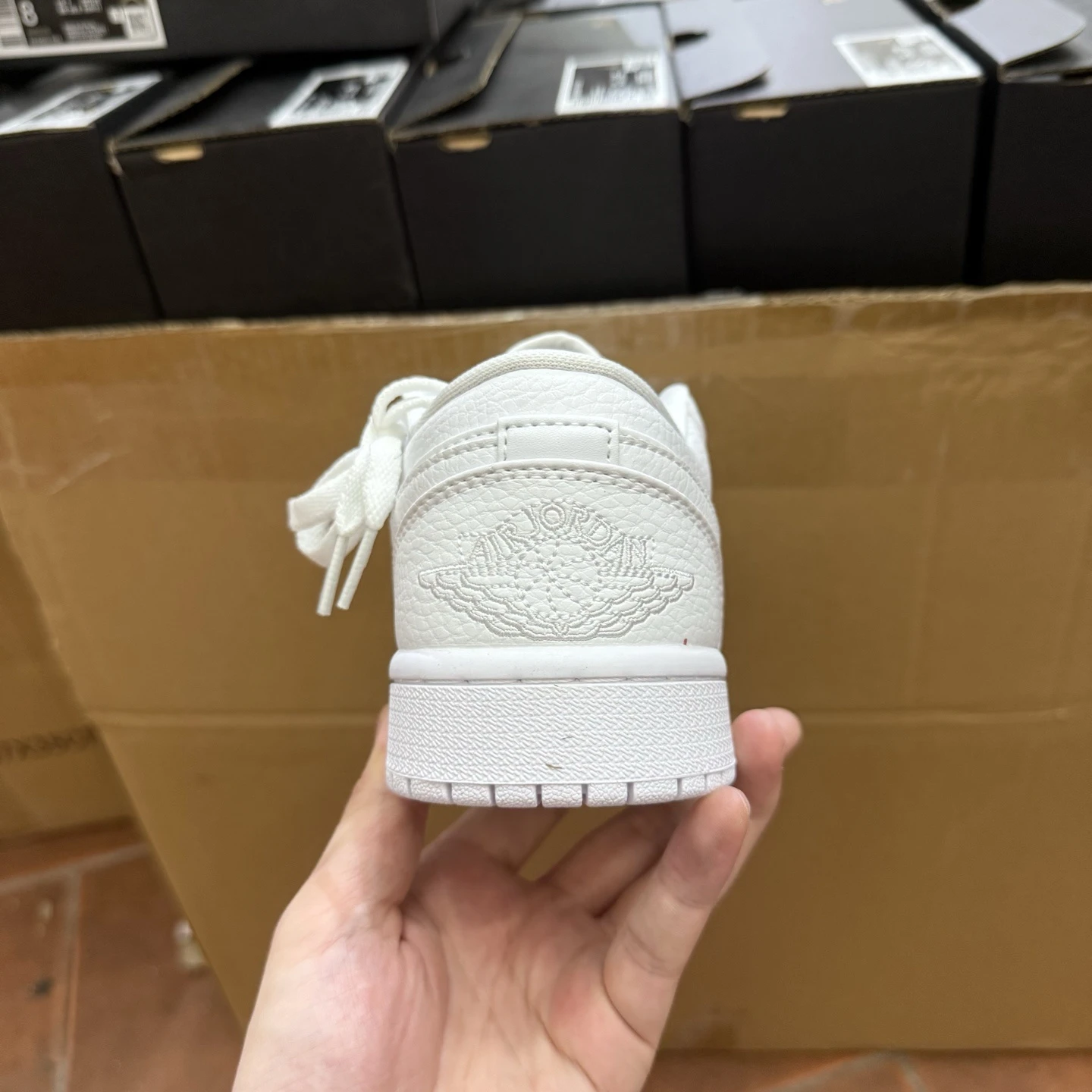 Air Jordan Low – Triple White Edition