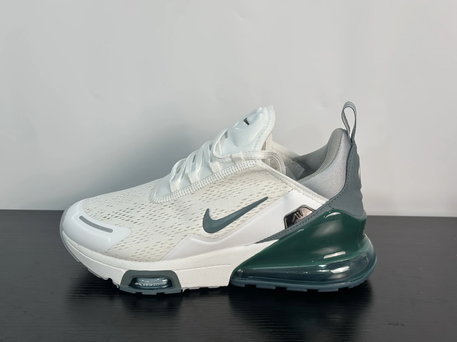 Nike Air Max 270 Sneakers – White & Dark Green