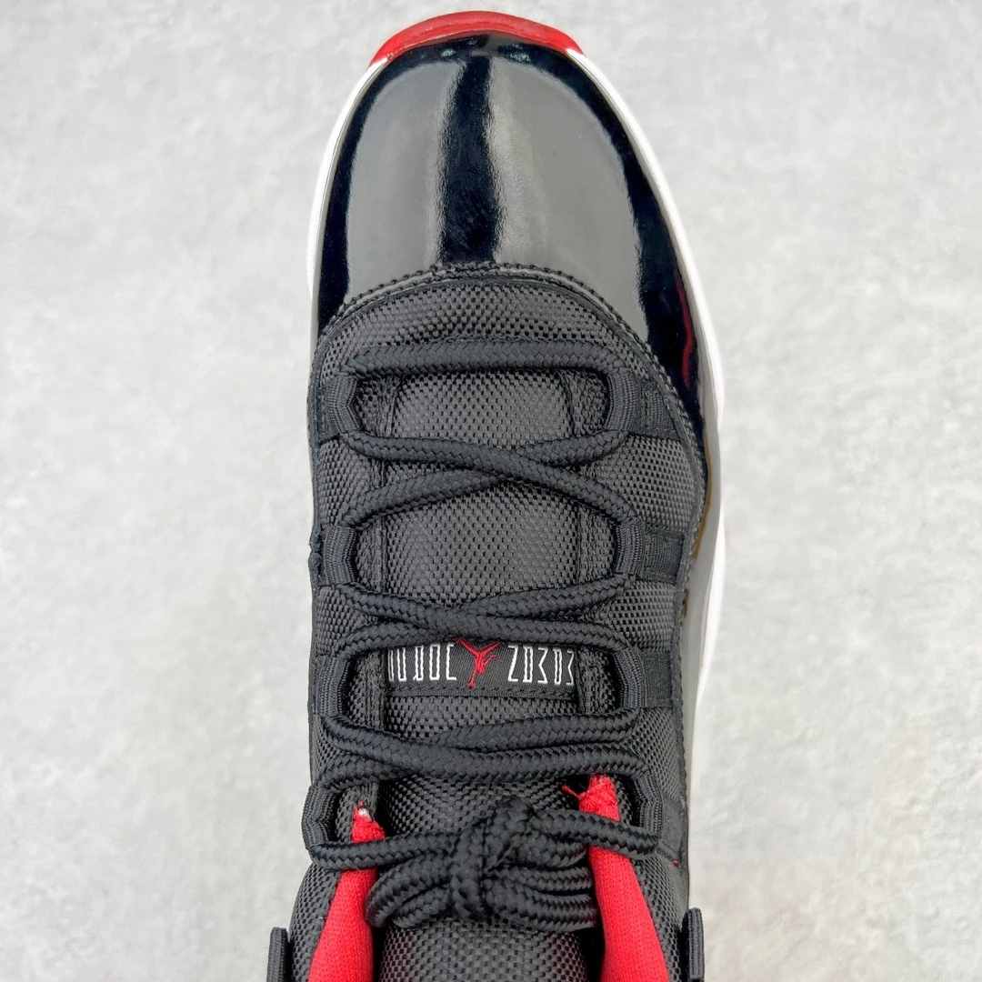 Air Jordan 11 Low "Black & Red" Premium Sneakers