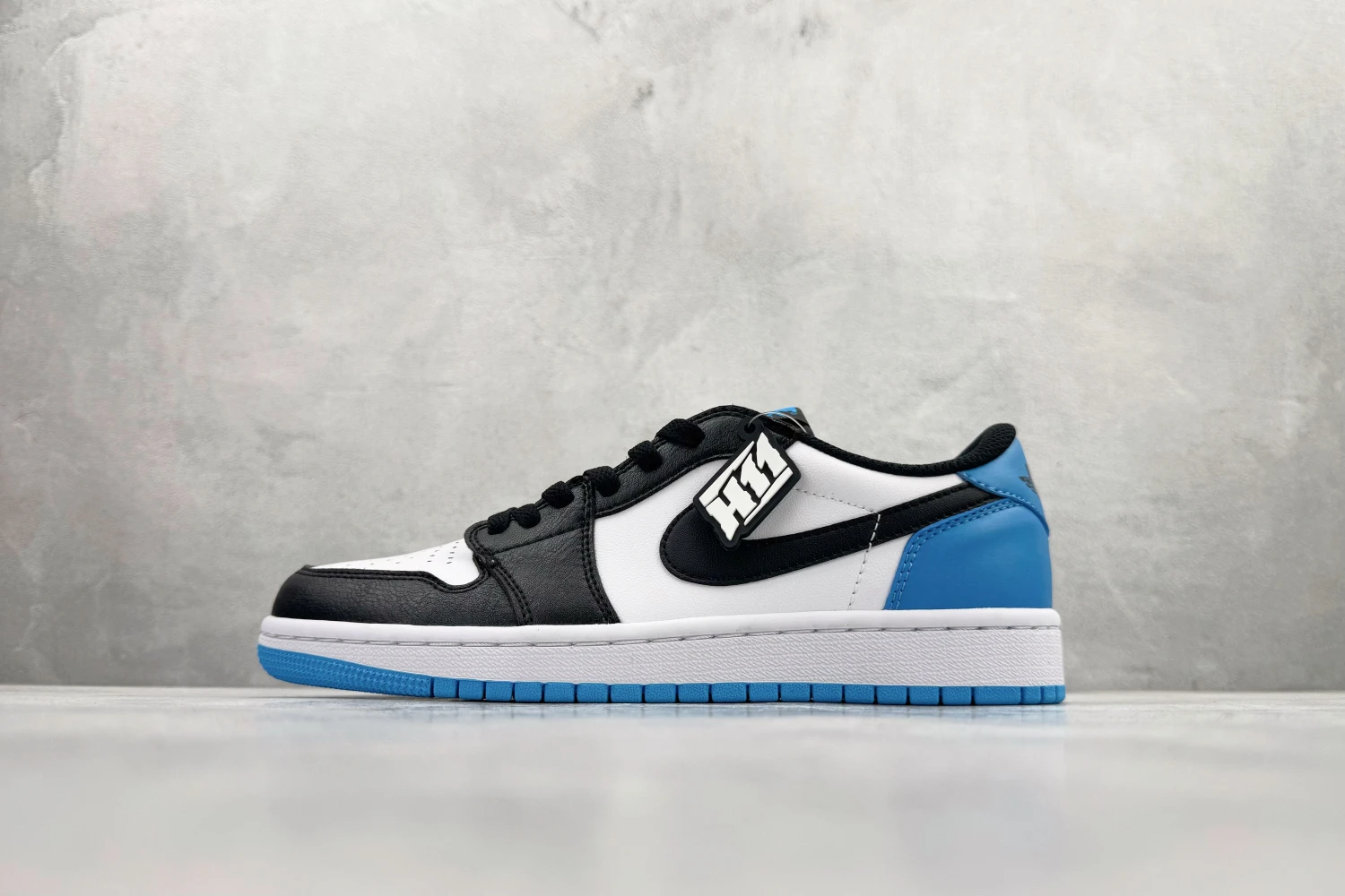 Nike Air Jordan Low Black White Blue