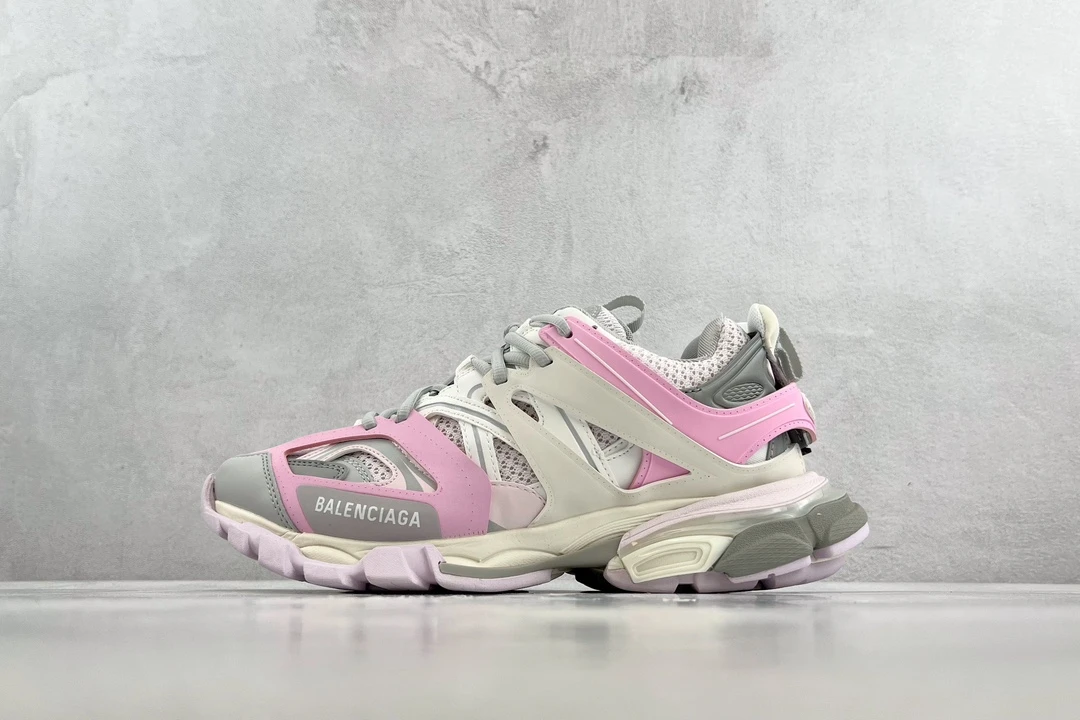 Balenciaga Runner Sneaker Grey Pink Luxury Designer Shoe
