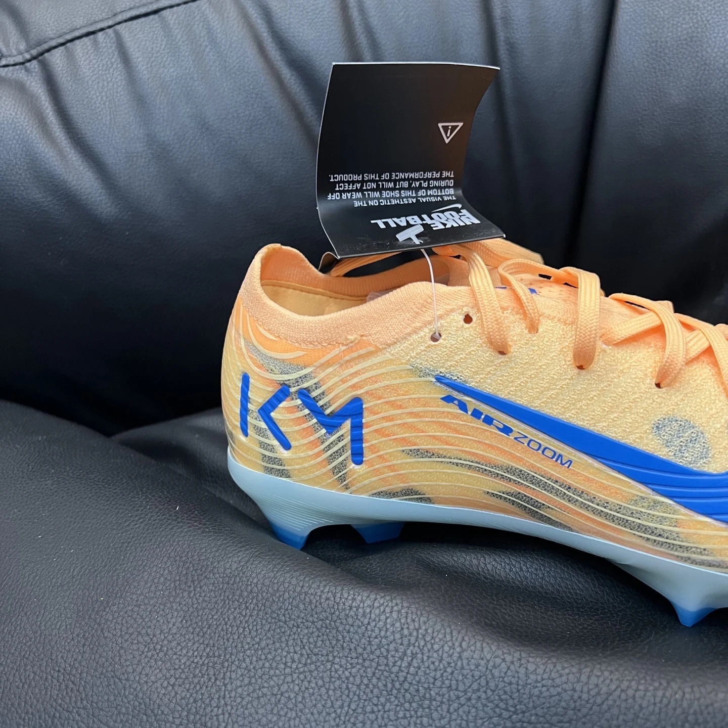 Nike Mercurial Superfly – Peach Orange, Sky Blue & Light Grey