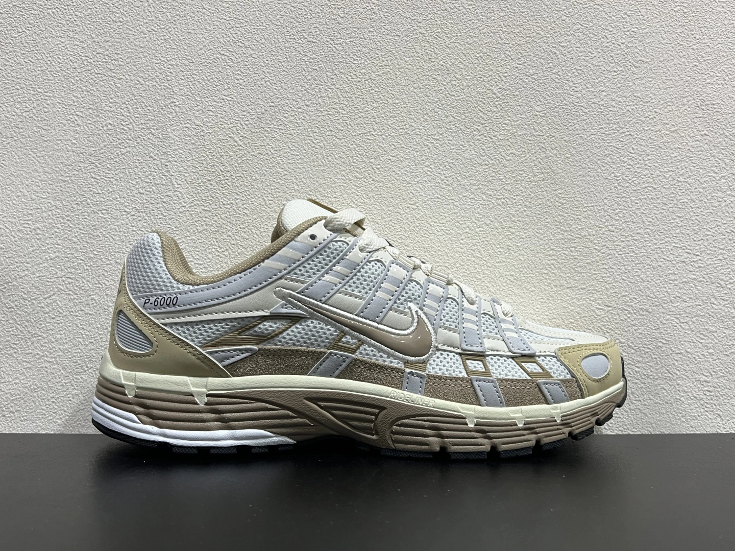 Nike P-6000 Grey White Sage Green Running Sneakers – Retro Lifestyle Sports Shoes