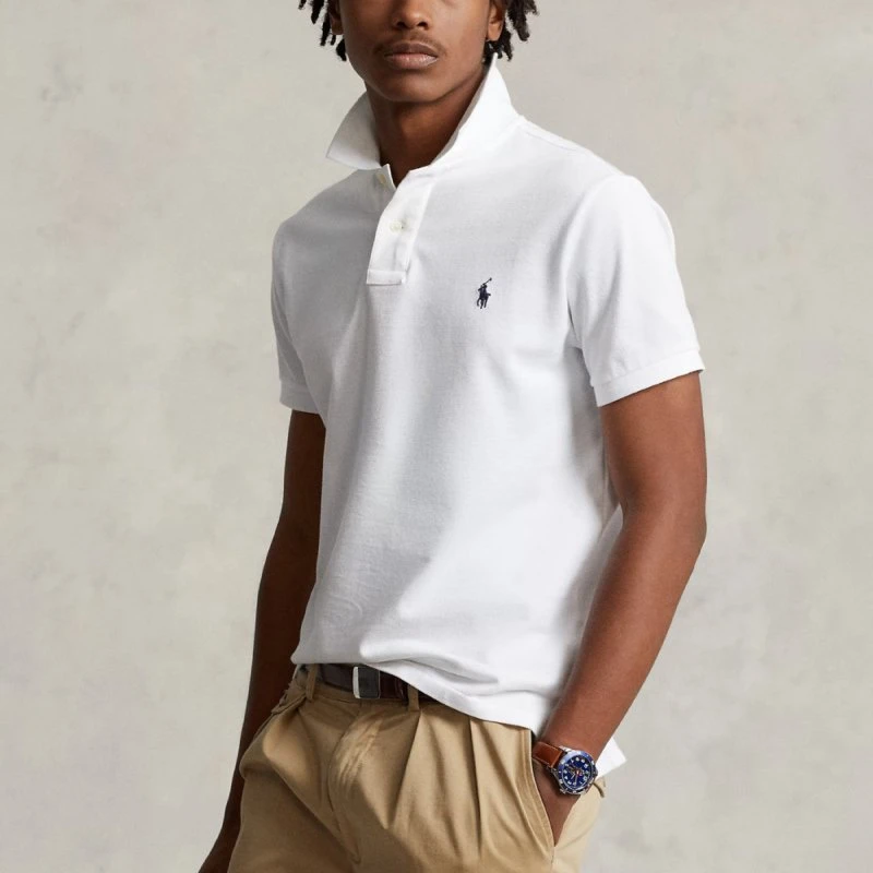 Polo Ralph Lauren Men's White Polo Shirt - Classic Comfort