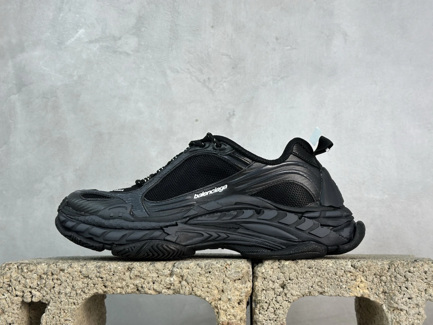 Balenciaga Triple S All-Black Luxury Designer Sneaker