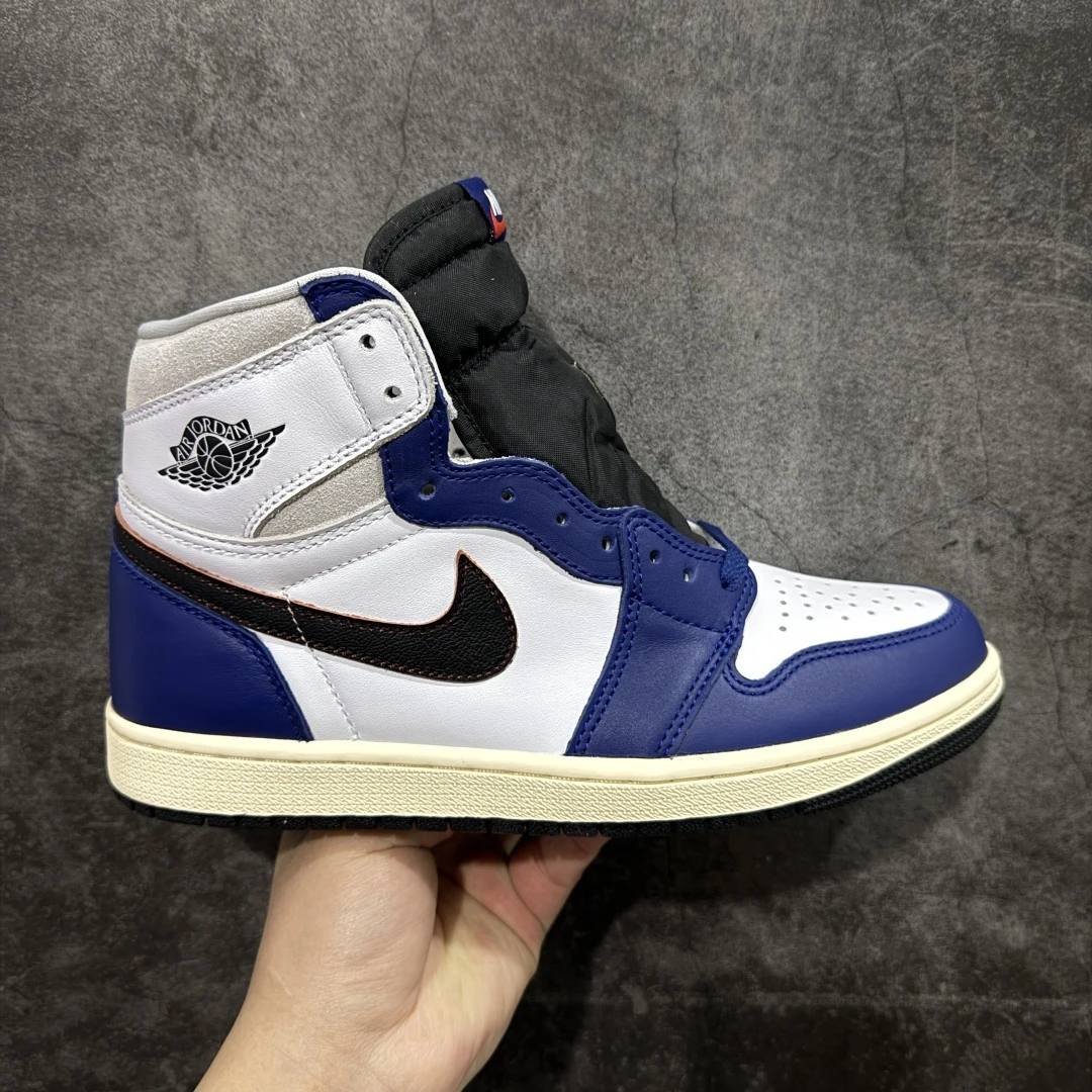 Air Jordan 1 High OG "Royal Blue, White & Black" – Men's Premium High-Top Sneakers