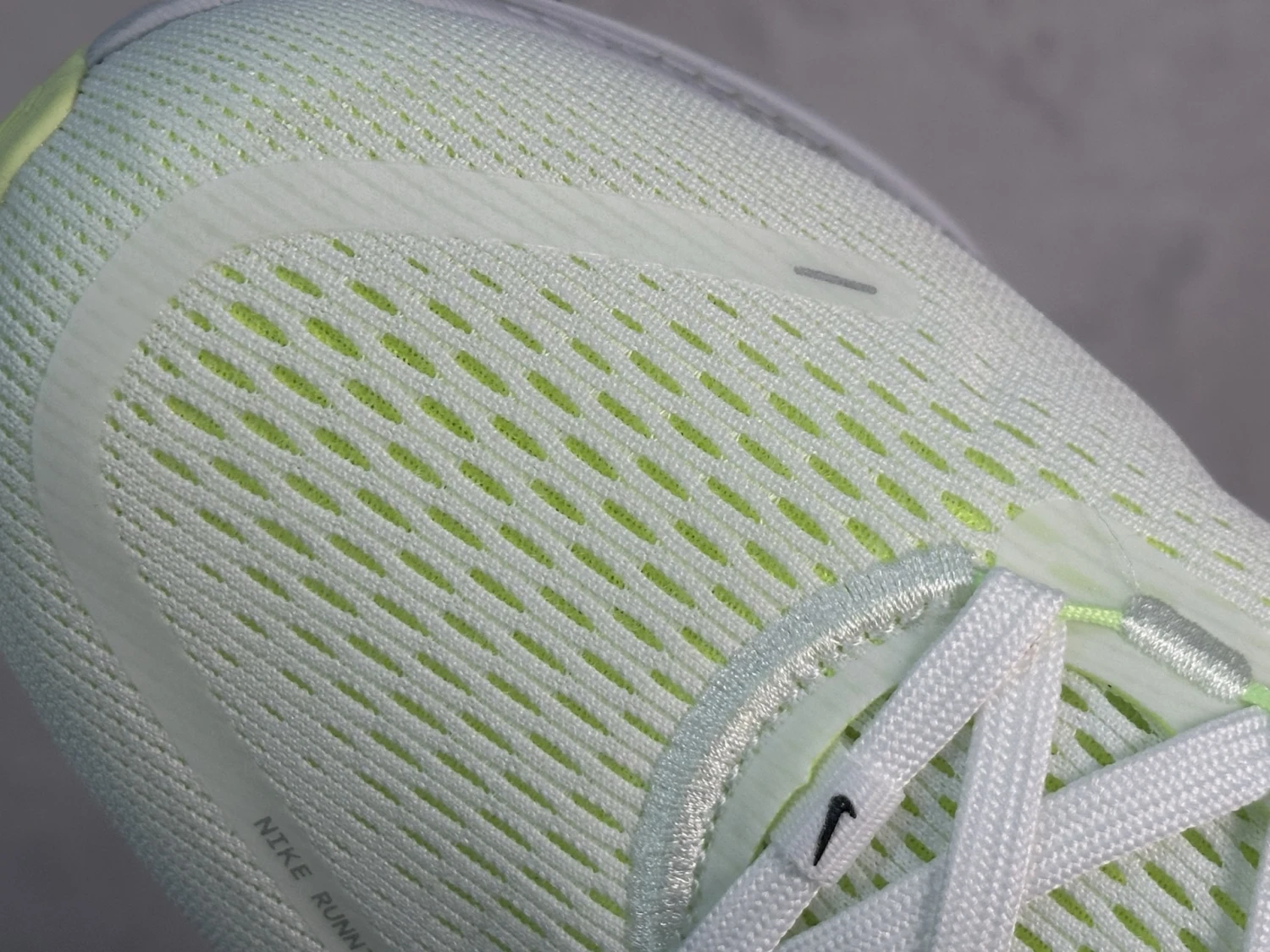 Nike Vomero 18 Road Running Shoes – White, Volt & Ice Green