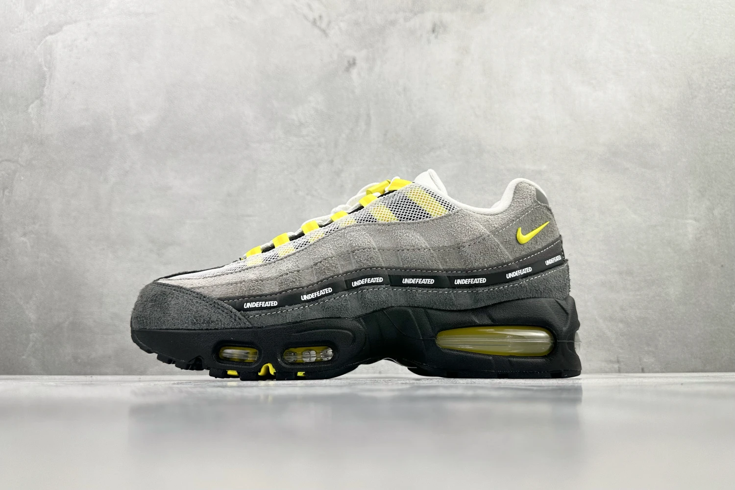Nike Air Max 95 – White, Grey, Black & Volt Yellow
