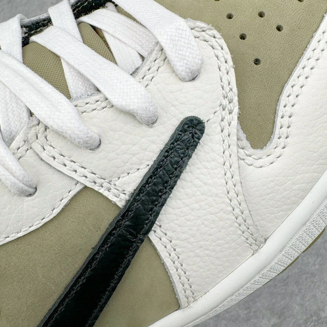 Air Jordan 1 Low Golf x Travis Scott Sneakers – Sail Olive Black Volt