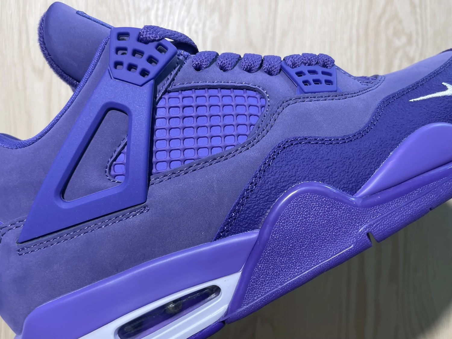 Air Jordan 4 Retro Purple Monochrome Sneaker – Limited Edition Style
