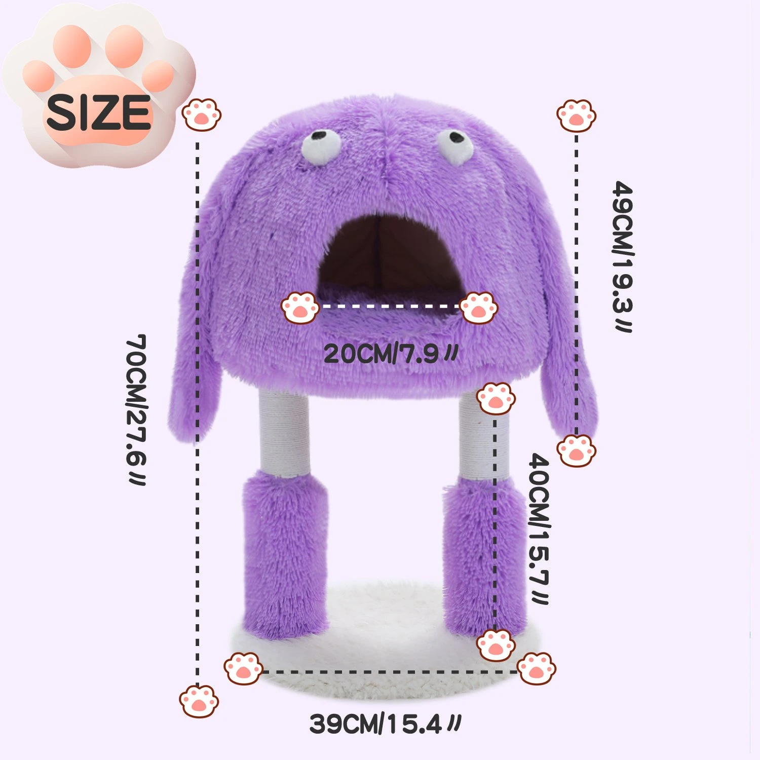 Monster-Inspired Cat Tree Tower